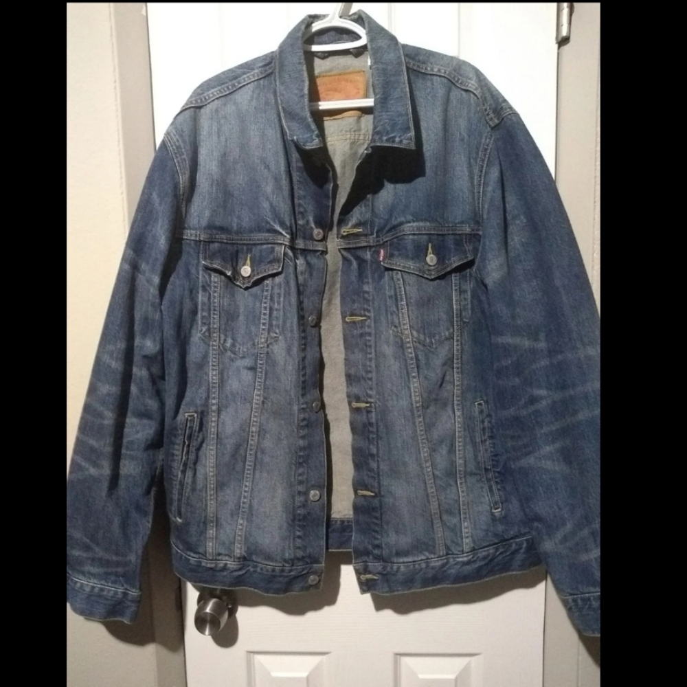 Levi's strauss jeans jacket xxl
